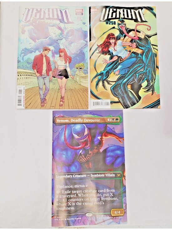 Marvel Other - Venom #258 Cover A B C Variant Set MTG Dan Dos Santos Marvel 2026